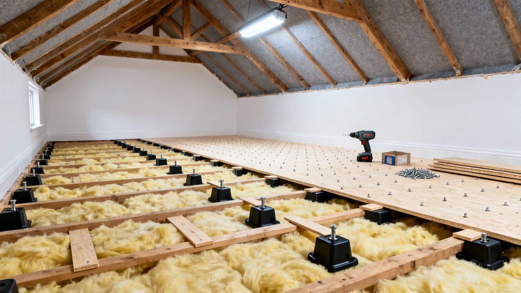 Loft boarding or a loft conversion? What your joists will actually take