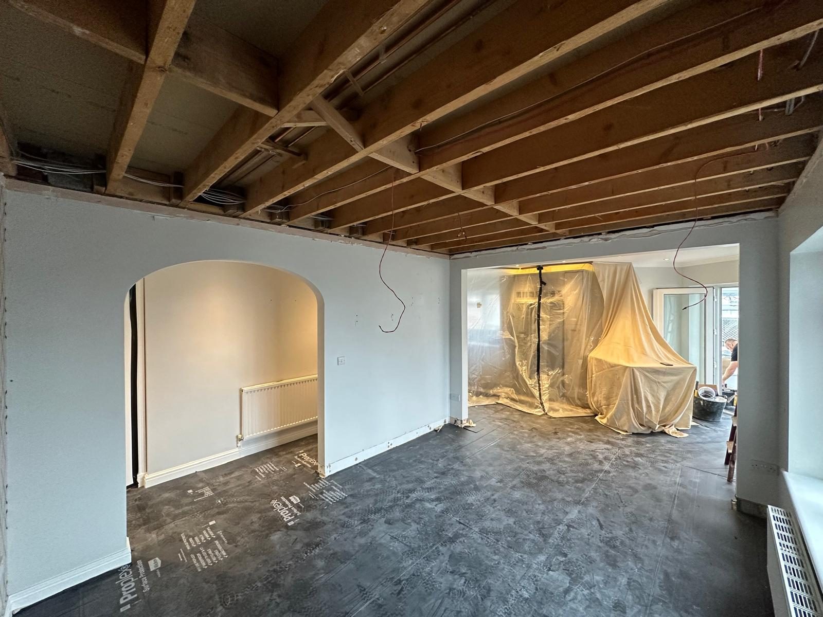 Chimney breast removal
